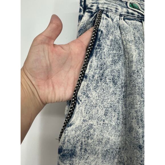 Vintage‎ Hand Painted Acid Wash 80’s 90’s High Waist Baggy Funky Unique - Picture 10 of 10